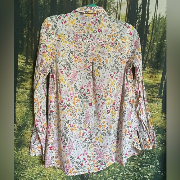 Classic Floral Buttondown 🌸 - Picture 4 of 4